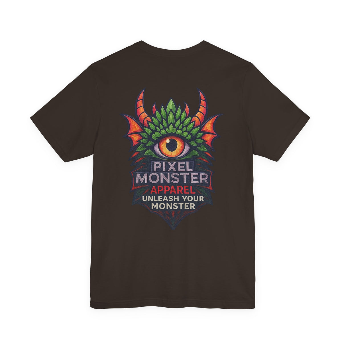 Pixel Monster Apparel "Unleash your own monster"Logo T-Shirt