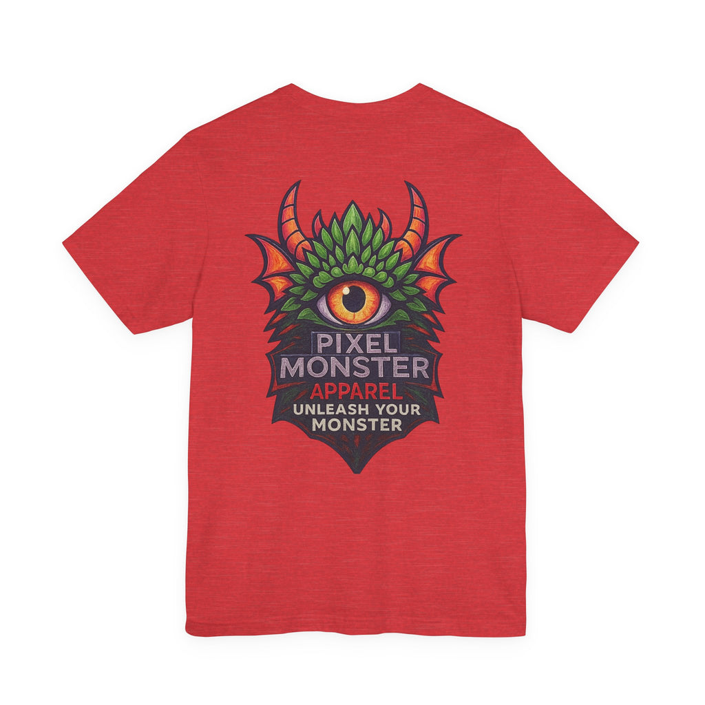 Pixel Monster Apparel "Unleash your own monster"Logo T-Shirt