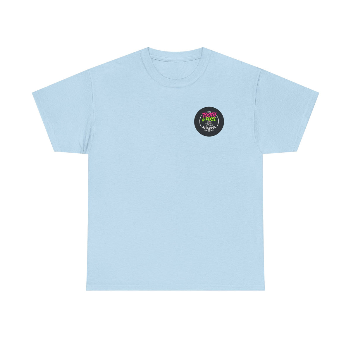 'Savage' Werebeast Graphic Tee – Retro Blue Monster Illustration by T&P Apparel