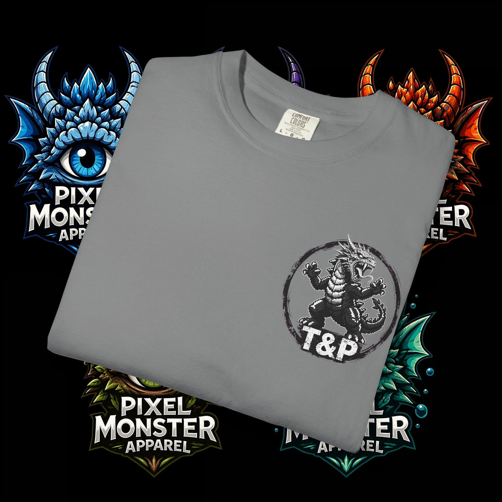 Tooth and Pixel- . "Horns Up, Worries Down" T-Shirt. Wear it to the office BBQ we dare ya!