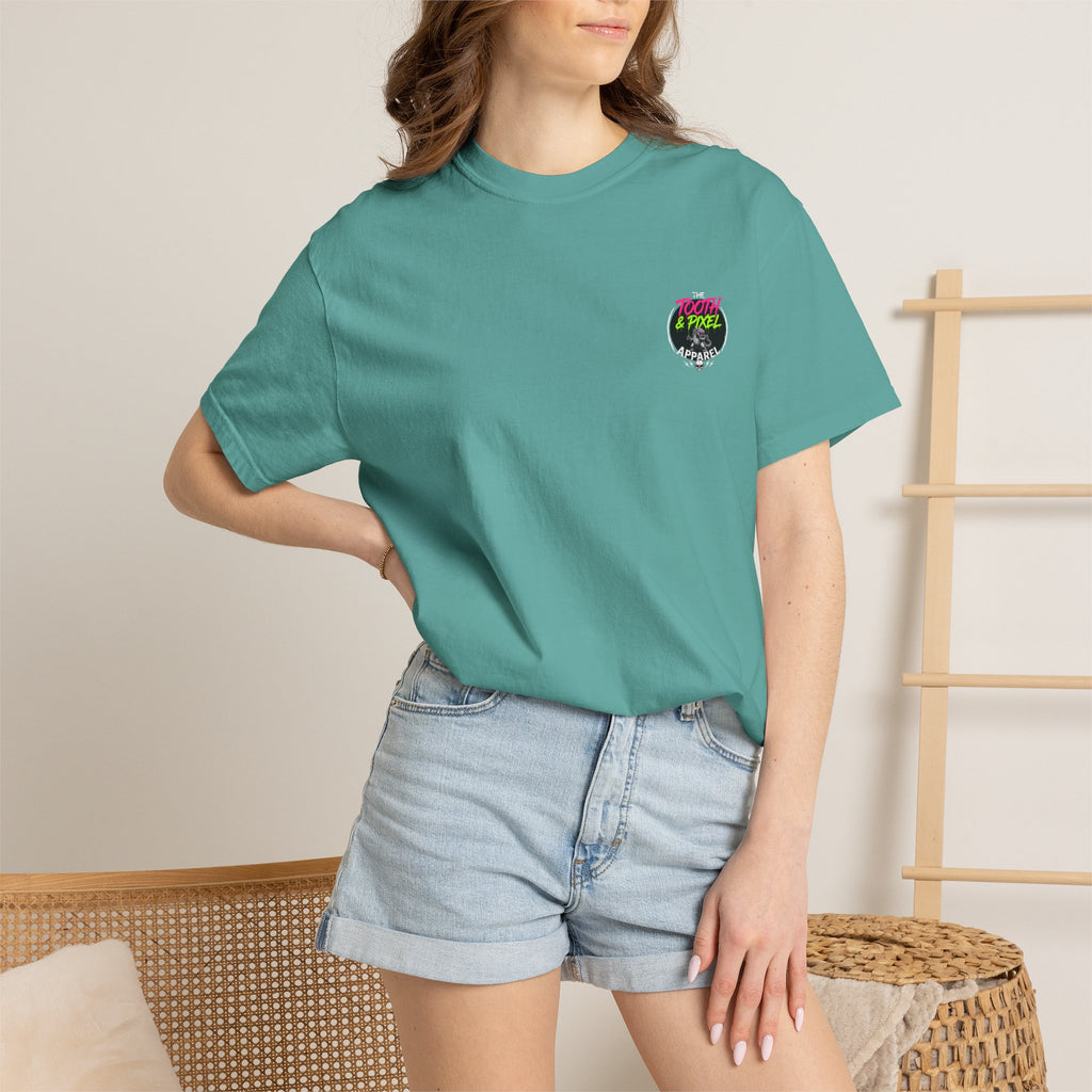 Tooth and Pixel- Monster Flavor Graphic T-Shirt — "Zero Pixelation" Ode to Pixel Monster Design