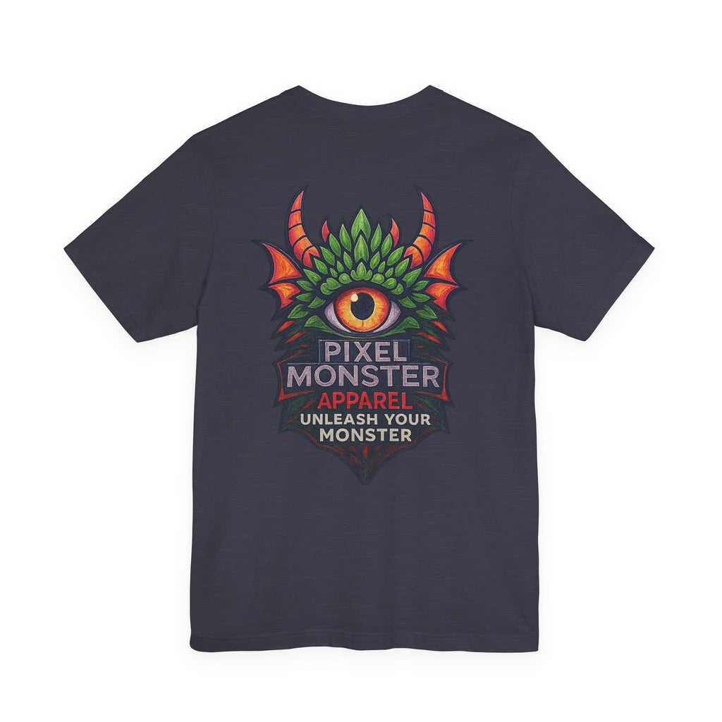 Pixel Monster Apparel "Unleash your own monster"Logo T-Shirt