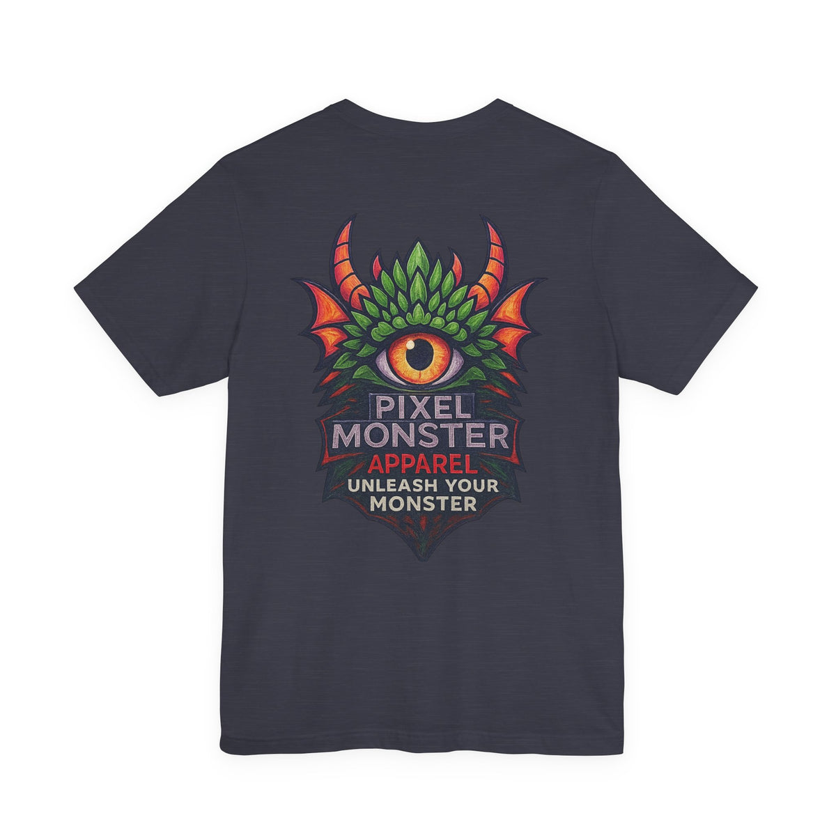 Pixel Monster Apparel "Unleash your own monster"Logo T-Shirt