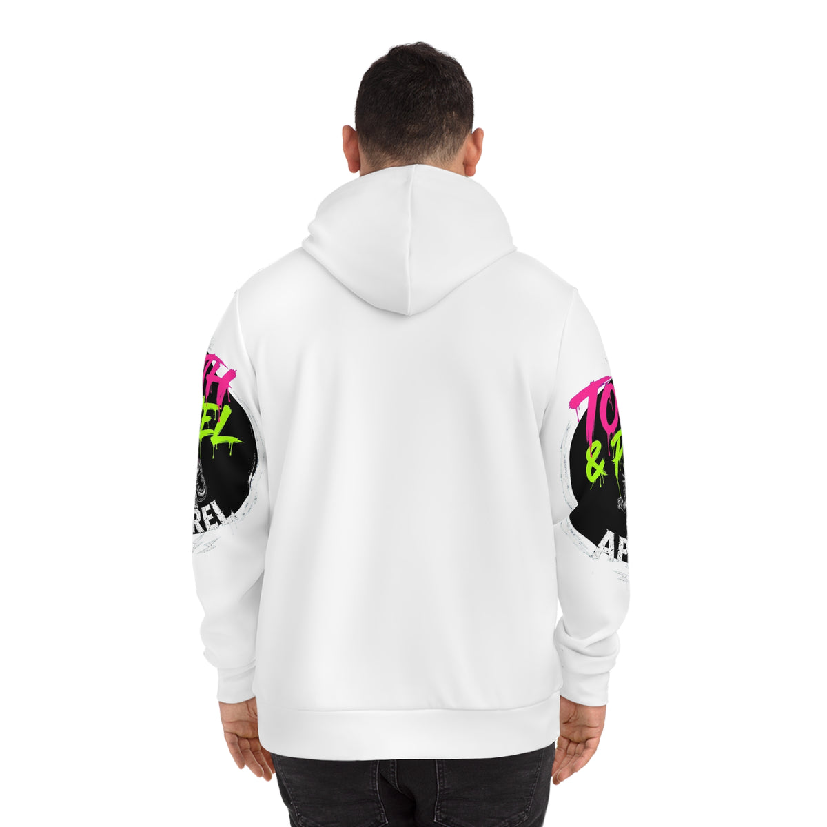 T&P 'Defeat the Serpent' Logo sleeved durable autumn hoodie.