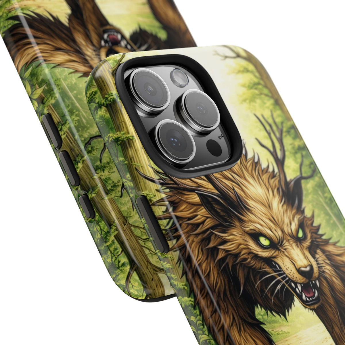 Wolverine vs Serpent Phone Case (Samsung / Iphone) - Rugged Protective Case with Fierce Wolverine Design