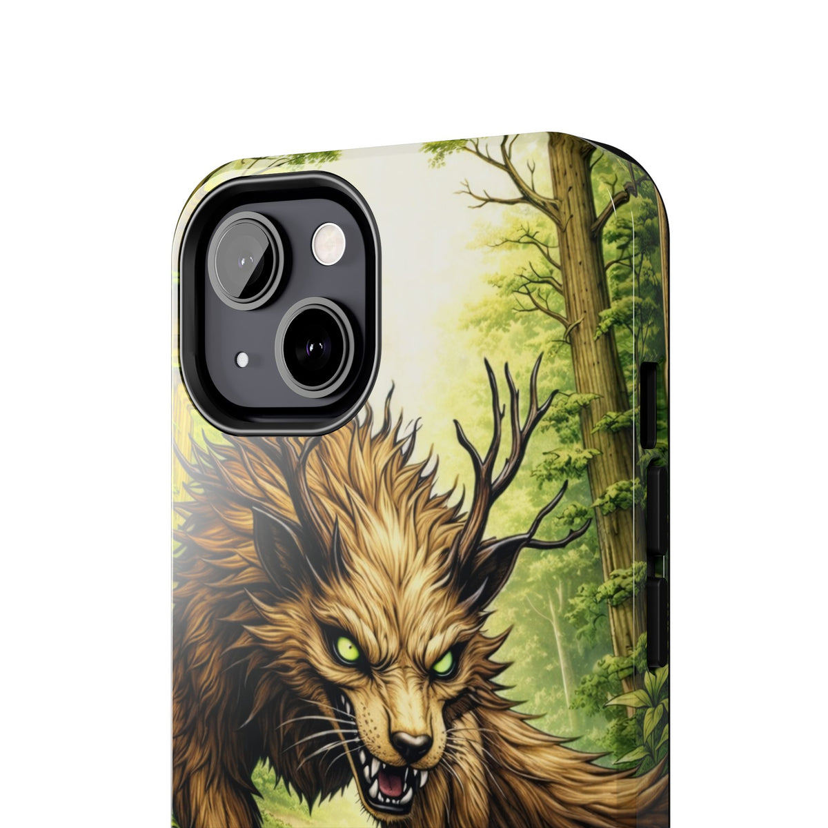 Wolverine vs Serpent Phone Case (Samsung / Iphone) - Rugged Protective Case with Fierce Wolverine Design