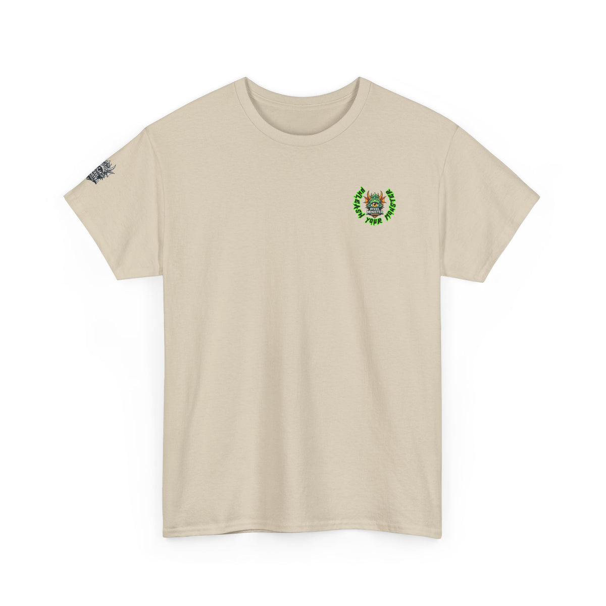 Pixel Monster Tee — "Unleash Your Monster" Graphic T-Shirt